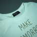 Comme CA ISM, White Color Message Tee