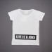 Little Eleven Paris, Printed Cara Delevingne tee 