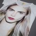 Little Eleven Paris, Printed Cara Delevingne tee 